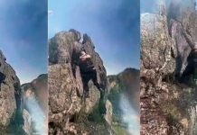 Foto: Excursionista muere tras caer de acantilado en Brasil/Cortesía