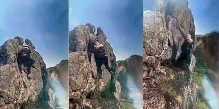 Foto: Excursionista muere tras caer de acantilado en Brasil/Cortesía