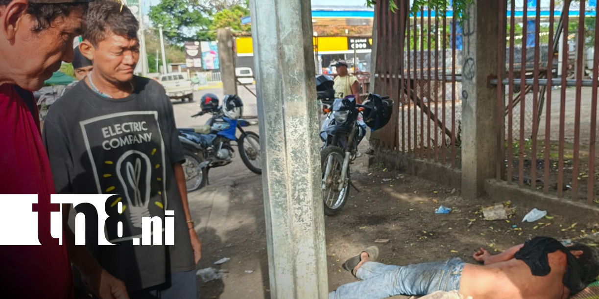 Foto: Agresión por una botella de licor en Managua / TN8