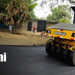 Un sueño de 45 años se hace realidad en el barrio Germán Pomares, Managua Foto: Mejoras de calles en el barrio Germán Pomares, en Managua / TN8