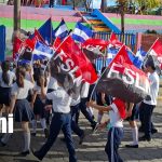 Carrera de relevo de banderas honra a los héroes y mártires de la Colina 110 Foto: Homenaje a la gesta de la Colina 110, Managua / TN8