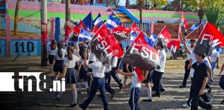 Foto: Homenaje a la gesta de la Colina 110, Managua / TN8
