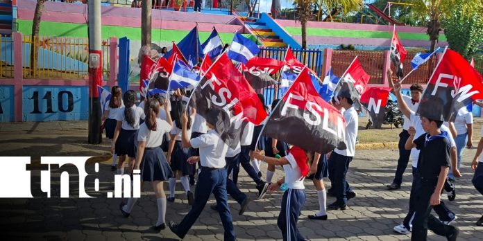 Foto: Homenaje a la gesta de la Colina 110, Managua / TN8