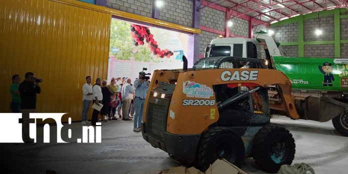Foto: Nuevo centro de acopio fortalece la limpieza en el Roberto Huembes / TN8