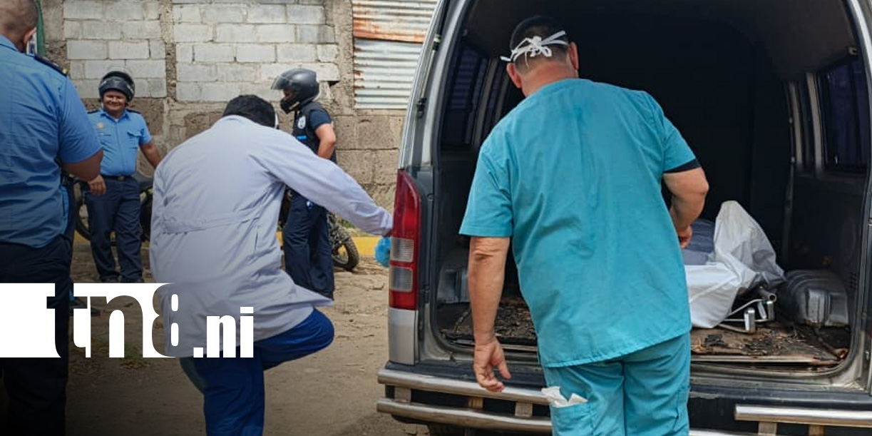 Foto: Crimen dentro de una vivienda del barrio 30 de Mayo, en Managua / TN8