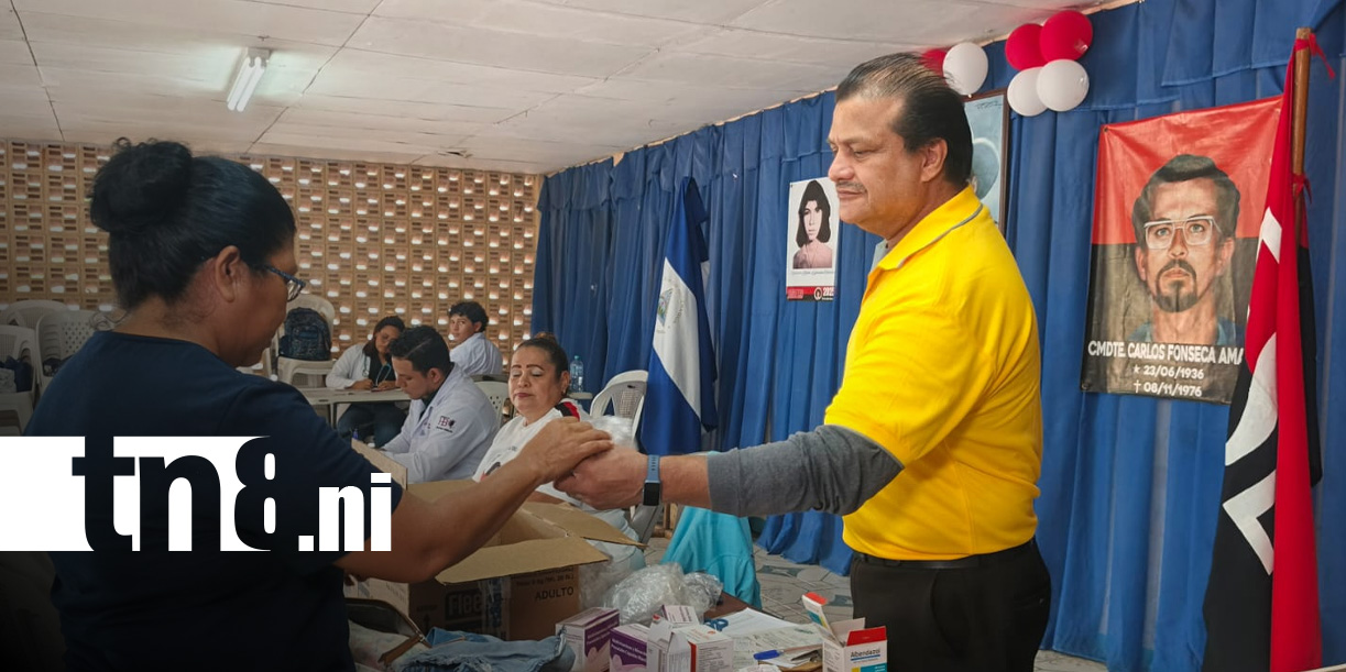 Foto: ‎Mujeres de la Villa Miguel Gutiérrez, en Managua, recibieron atención médica preventiva en feria de salud / TN8