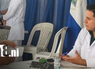 Foto: ‎Mujeres de la Villa Miguel Gutiérrez, en Managua, recibieron atención médica preventiva en feria de salud / TN8