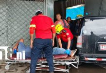 Foto: Falla en los frenos provoca atropello y choque de taxi en Managua /TN8