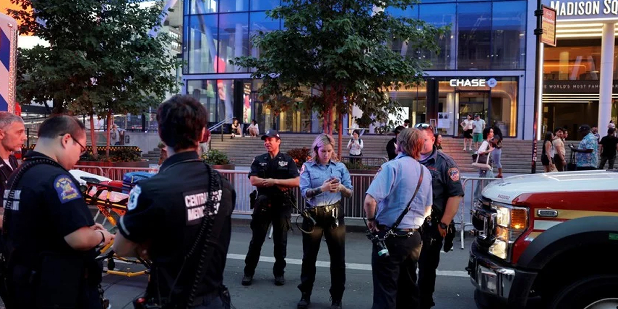 Foto: Pánico en la estación Penn, Nueva York /Cortesía