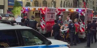 Foto: Pánico en la estación Penn, Nueva York /Cortesía