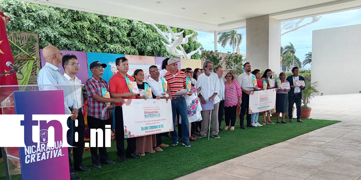 Foto: Nicaragua reconoce a sus mejores artesanos /TN8