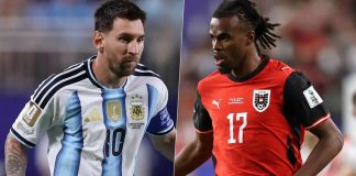 Foto: Argentina y Austria frente a frente /Cortesía
