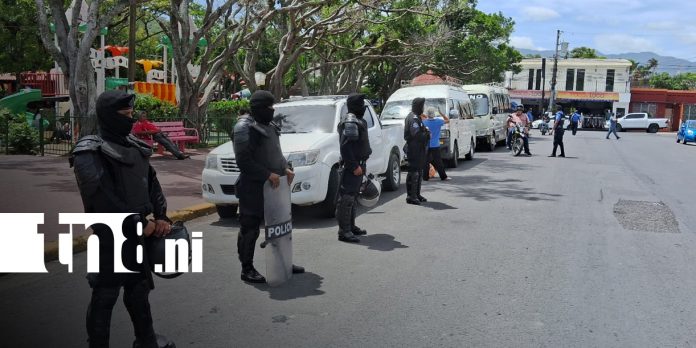 05 Foto: Policía Nacional refuerza vigilancia en Matagalpa/TN8