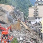 Foto: Aumenta a 11 la cifra de fallecidos por deslizamiento de tierra en China/Cortesía