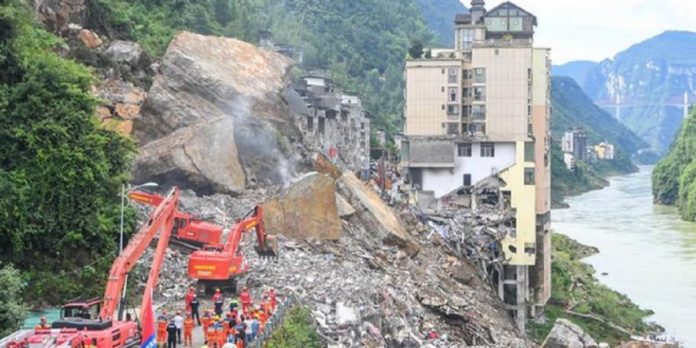 Foto: Aumenta a 11 la cifra de fallecidos por deslizamiento de tierra en China/Cortesía Foto: Aumenta a 11 la cifra de fallecidos por deslizamiento de tierra en China/Cortesía