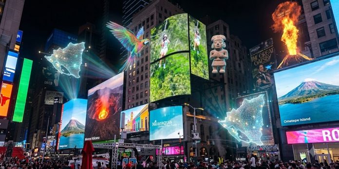 1 Foto: Nicaragua proyecta su encanto al mundo desde las pantallas de Times Square / TN8