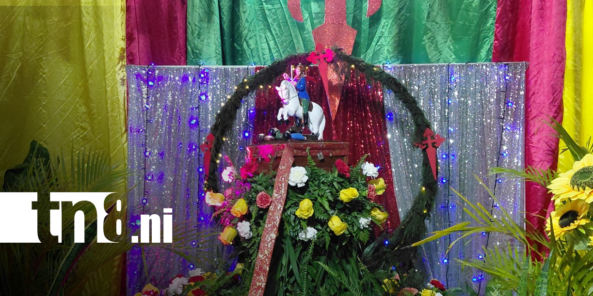 Foto: Tradición de más de 150 años mantiene viva la devoción a Santiago Apóstol en Managua/TN8