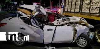 Foto: Investigan brutal accidente en Las Colinas/TN8