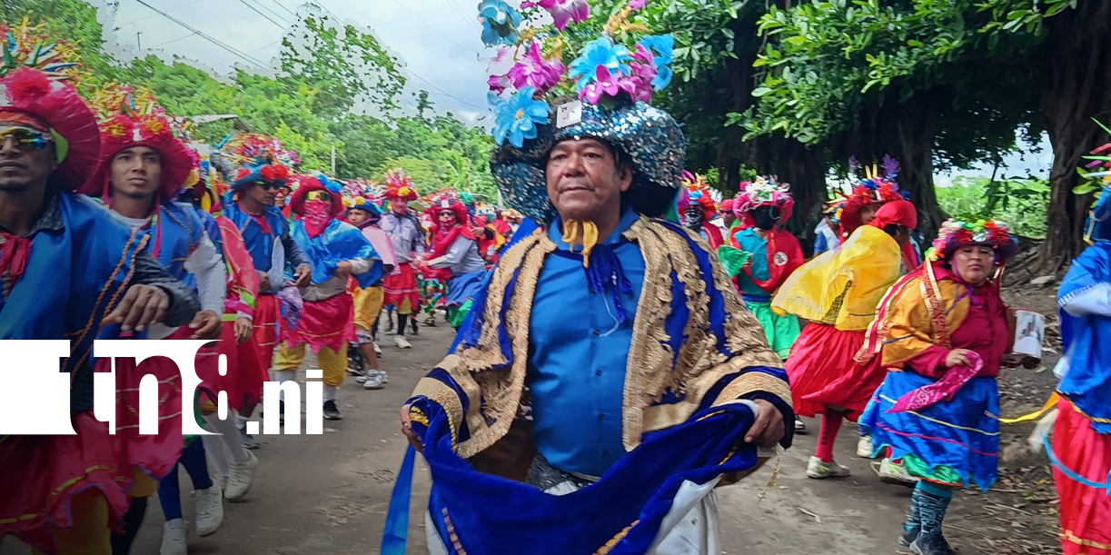 Foto: Nandaime celebra la peregrinación hacia La Orilla en honor a Santa Ana/TN8
