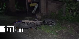Foto: Motociclista fallece tras sufrir trágico accidente de tránsito en la Isla de Ometepe/TN8
