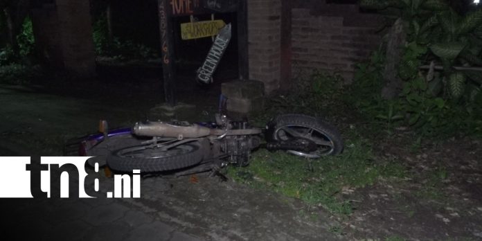 1 Foto: Motociclista fallece tras sufrir trágico accidente de tránsito en la Isla de Ometepe/TN8
