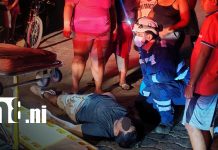 Foto: Motociclista resulta gravemente lesionado al perder el control de su vehículo en Rivas/TN8