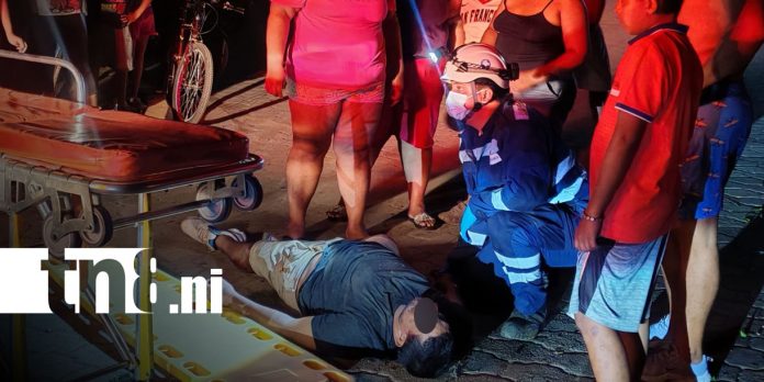 Foto: Motociclista resulta gravemente lesionado al perder el control de su vehículo en Rivas/TN8