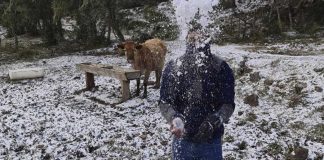 Foto:Frente frío polar paraliza el sur de Brasil con nevadas y temperaturas bajo cero/Cortesía