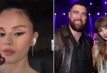 FotoSelena Gomez reaparece y apoya a Taylor Swift en la antesala de su boda con Travis Kelce/Cortesía