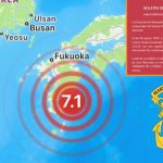 Foto: Terremoto de 7.1 sacude Japón/Cortesía