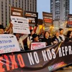 Protestas en Perú rechazan el inicio del gobierno de Keiko Fujimori Foto: Protestas contra Keiko Fujimori marcan inicio de su gobierno/Cortesìa
