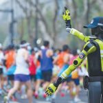 China despliega robot inteligente que controla el tráfico en tiempo real Foto: Robot: control de tráfico con IA en Hangzhou/Cortesìa
