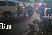 Foto: Motociclistas protagonizan fatal choque en Carretera Norte/TN8