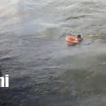 Foto: Activan protocolos de seguridad en Rivas tras rescate de pescadores/TN8