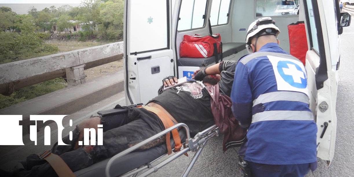Foto: Adulto mayor queda herido tras caer bajo puente en Estelí/TN8