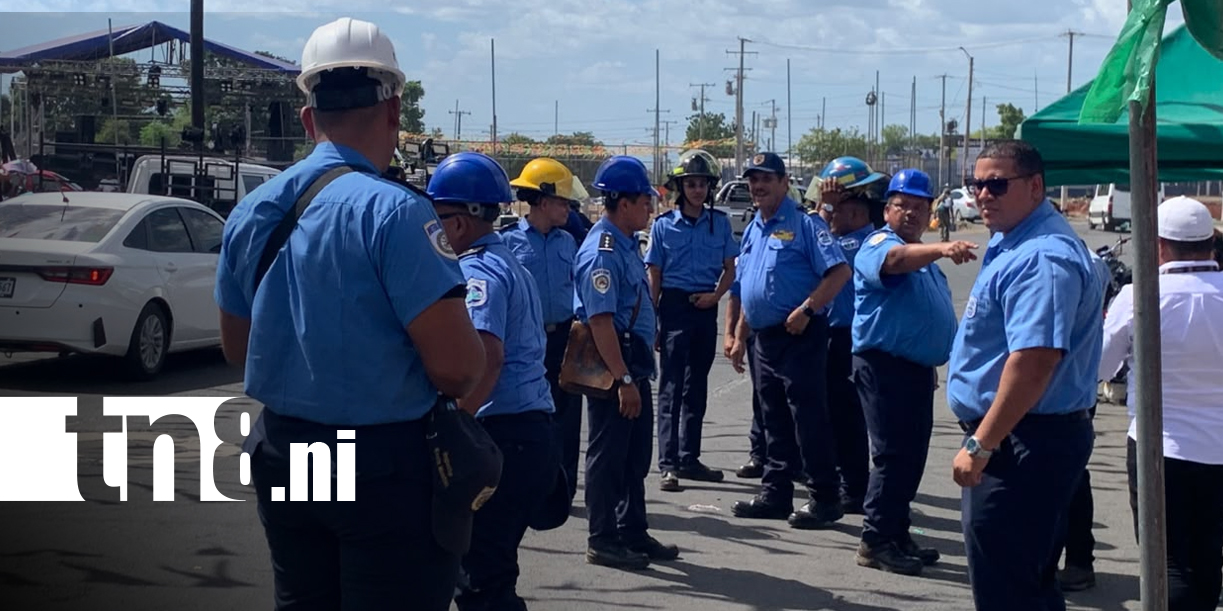 Foto: Bomberos Unidos afinan detalles para un Palo Lucio seguro en Cristo Rey/TN8