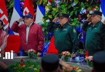 Copresidente Daniel Ortega en el 47 aniversario de la Fuerza Aérea: “Es una labor heroica” Foto: ¡Que viva la paz, que viva la Fuerza Aérea en este 47 aniversario! /TN8