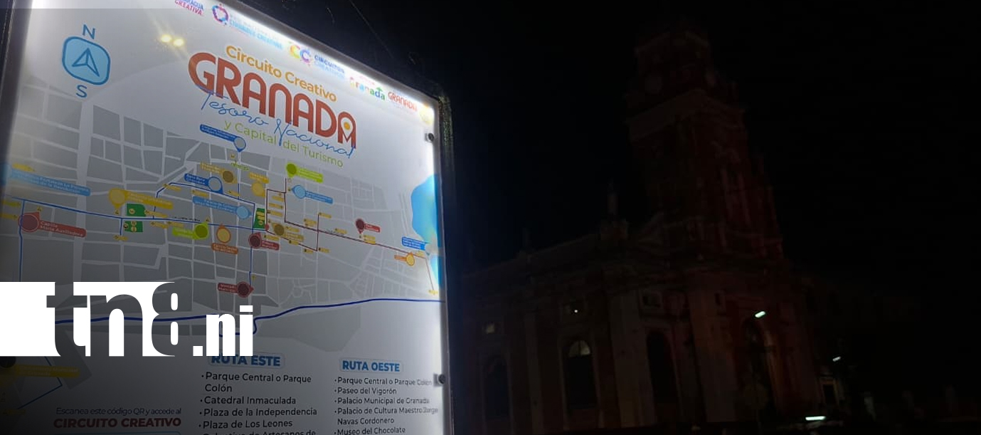 Foto: Granada fortalece su oferta turística con la II Etapa de Señaléticas del Circuito Creativo/TN8