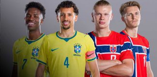 Foto:Brasil vs Noruega: choque de gigantes y sorpresa en los octavos del Mundial 2026/Cortesía