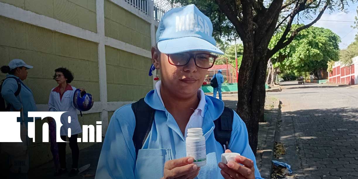 Foto: Brigadistas refuerzan fumigación y control del zancudo en 39 barrios de Managua / TN8