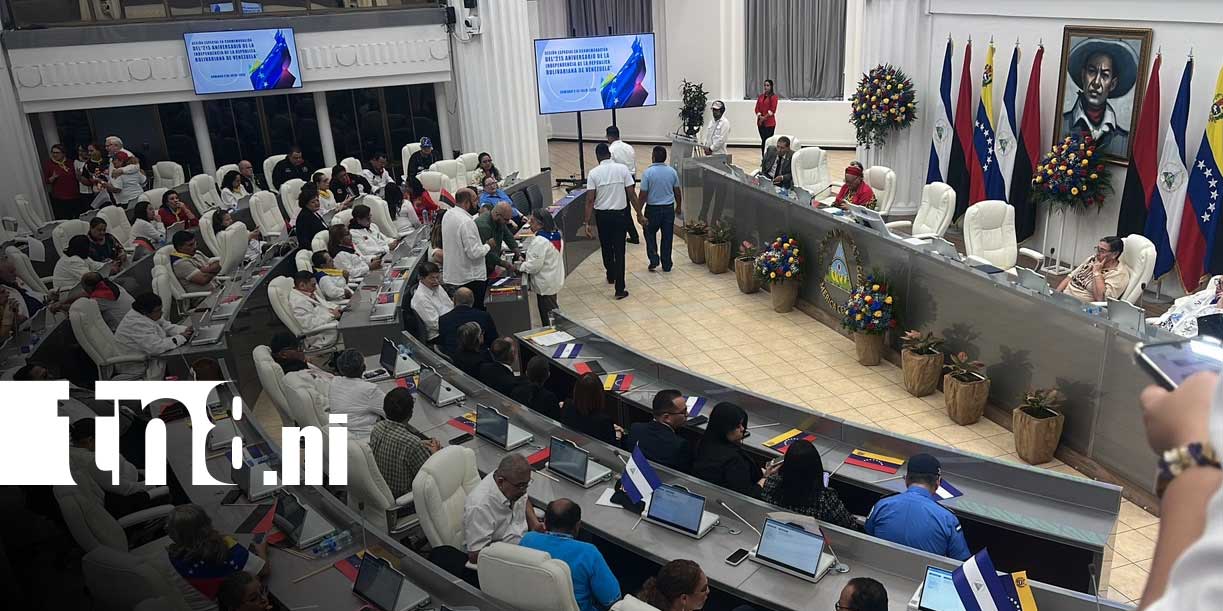 Foto: Asamblea Nacional rinde homenaje a Venezuela en el 215.º aniversario de su Independencia/TN8
