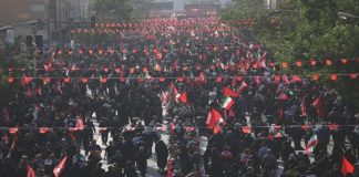 Foto: Funeral de Ali Khamenei reúne a miles en Teherán/Cortesía