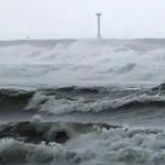 Foto: Tifón Bavi impacta Rota y avanza con fuerza hacia Taiwán/Cortesía