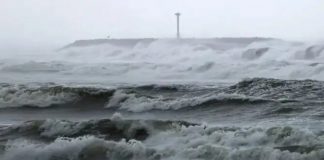 Foto: Tifón Bavi impacta Rota y avanza con fuerza hacia Taiwán/Cortesía