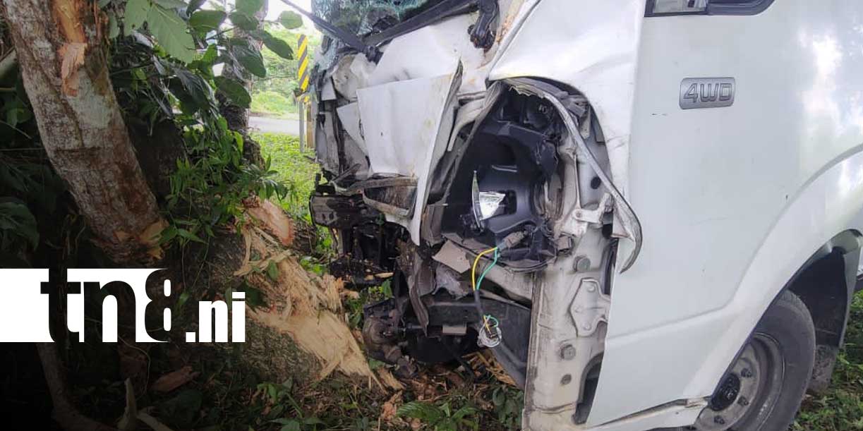 Foto: Motociclista muere tras violento choque con camioncito en Chontales / TN8