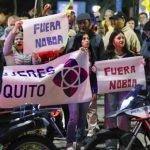 Ecuador vive nueva ola de protestas por la solicitud de revocatoria contra Noboa Foto: Revocatoria contra Daniel Noboa suma protestas y espera decisión del CNE/Cortesìa