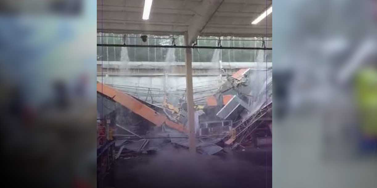 Foto: Colapsa techo de supermercado en Nueva Jersey/Cortesía
