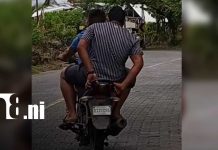 Imprudencia en Ometepe: motociclista sin casco y presuntamente ebrio genera alarma Foto: Motociclista sin casco causa alarma en Ometepe/TN8