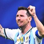 Foto: Messi llora tras clasificar a Argentina/Cortesía
