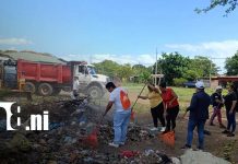 FotoBrigadas y pobladores unen fuerzas para erradicar peligroso botadero en Managua/TN8